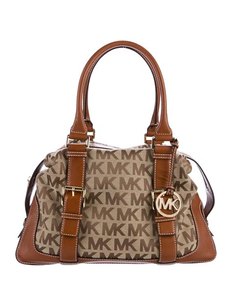 karlie michael kors bag|michael kors canvas handbags.